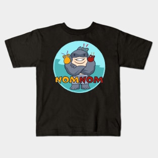 shark nomnom Kids T-Shirt